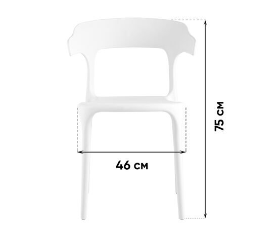 Стул Neo пластик темно-бирюзовый 4 шт., изображение 9 | Интернет магазин мебели и декора LifeDekor