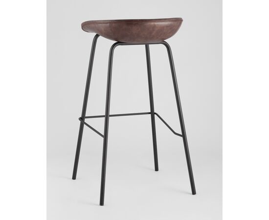 Стул барный Beetle Lite PU коричневый 2 шт, изображение 6 | Интернет магазин мебели и декора LifeDekor