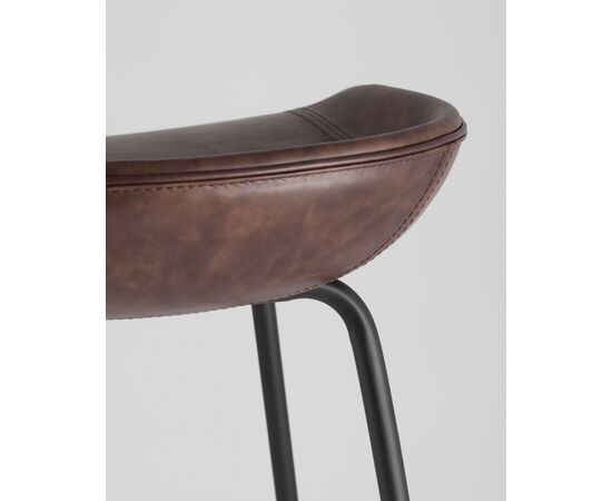 Стул барный Beetle Lite PU коричневый 2 шт, изображение 8 | Интернет магазин мебели и декора LifeDekor