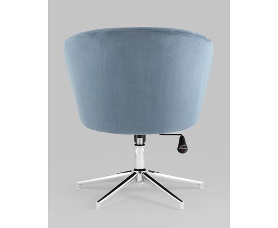 Кресло Харис регулируемое замша синий NC, изображение 6 | Интернет магазин мебели и декора LifeDekor