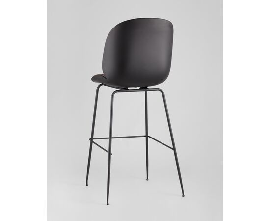 Стул барный Beetle PU со спинкой коричневый 2 шт, изображение 6 | Интернет магазин мебели и декора LifeDekor