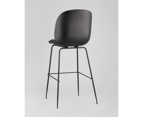 Стул барный Beetle PU со спинкой серый 2 шт, изображение 6 | Интернет магазин мебели и декора LifeDekor