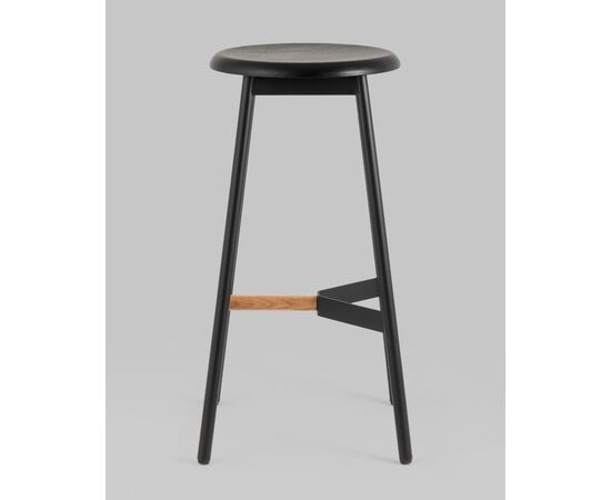 Стул барный Knobb черный 2 шт, изображение 3 | Интернет магазин мебели и декора LifeDekor