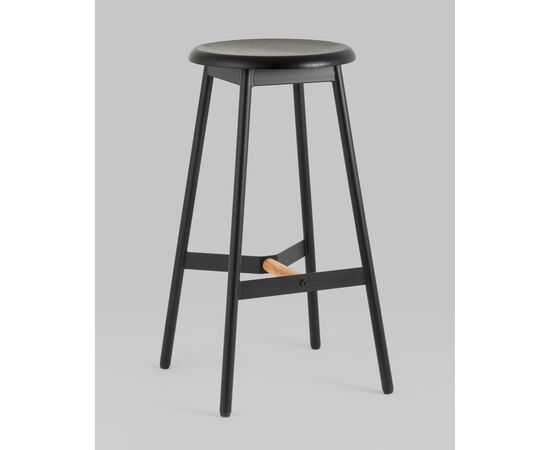 Стул барный Knobb черный 2 шт, изображение 2 | Интернет магазин мебели и декора LifeDekor