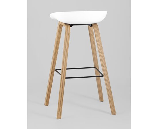 Стул барный LIBRA БЕЛЫЙ 2 шт, изображение 6 | Интернет магазин мебели и декора LifeDekor