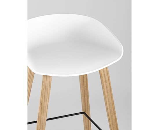 Стул барный LIBRA БЕЛЫЙ 2 шт, изображение 8 | Интернет магазин мебели и декора LifeDekor