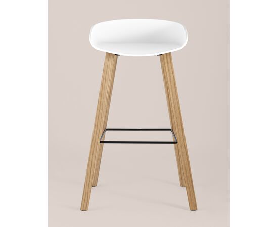 Стул барный LIBRA БЕЛЫЙ 2 шт, изображение 3 | Интернет магазин мебели и декора LifeDekor