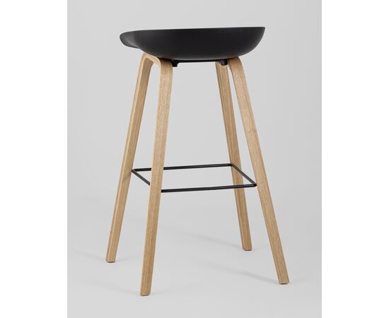 Стул барный LIBRA ЧЕРНЫЙ 2 шт, изображение 6 | Интернет магазин мебели и декора LifeDekor