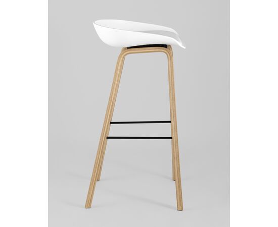 Стул барный LIBRA SOFT БЕЛЫЙ 2 шт, изображение 4 | Интернет магазин мебели и декора LifeDekor