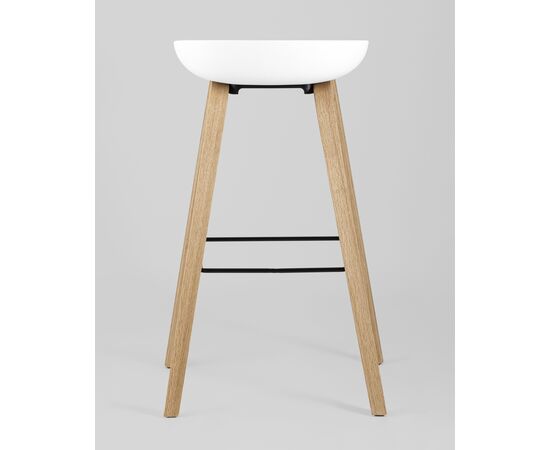 Стул барный LIBRA SOFT БЕЛЫЙ 2 шт, изображение 5 | Интернет магазин мебели и декора LifeDekor