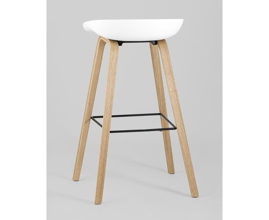 Стул барный LIBRA SOFT БЕЛЫЙ 2 шт, изображение 6 | Интернет магазин мебели и декора LifeDekor