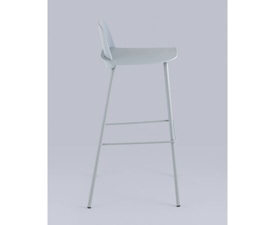 Стул барный Mist серо-голубой 4 шт, изображение 4 | Интернет магазин мебели и декора LifeDekor