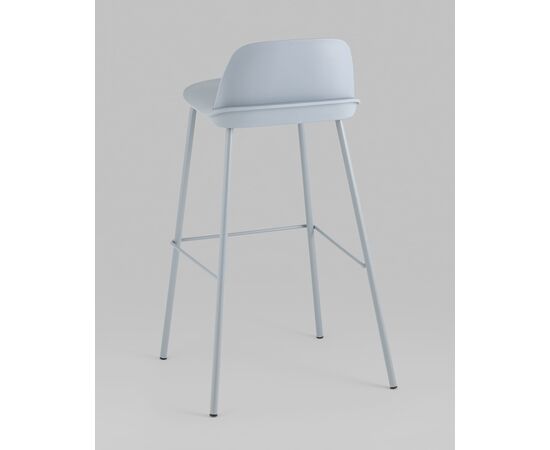 Стул барный Mist серо-голубой 4 шт, изображение 6 | Интернет магазин мебели и декора LifeDekor
