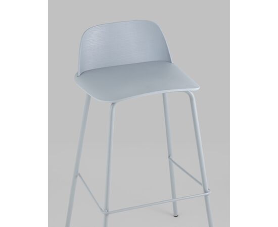 Стул барный Mist серо-голубой 4 шт, изображение 8 | Интернет магазин мебели и декора LifeDekor
