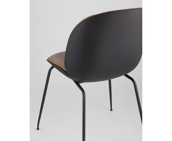 Стул Beetle PU бежевый 2 шт, изображение 7 | Интернет магазин мебели и декора LifeDekor