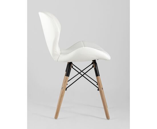 Стул Бон экокожа белый 4 шт., изображение 4 | Интернет магазин мебели и декора LifeDekor