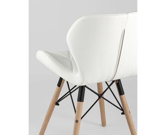 Стул Бон экокожа белый 4 шт., изображение 7 | Интернет магазин мебели и декора LifeDekor