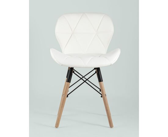 Стул Бон экокожа белый 4 шт., изображение 3 | Интернет магазин мебели и декора LifeDekor