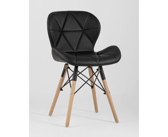 Стул Бон экокожа черный 4 шт. | Интернет магазин мебели и декора LifeDekor