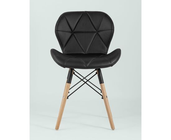 Стул Бон экокожа черный 4 шт., изображение 3 | Интернет магазин мебели и декора LifeDekor
