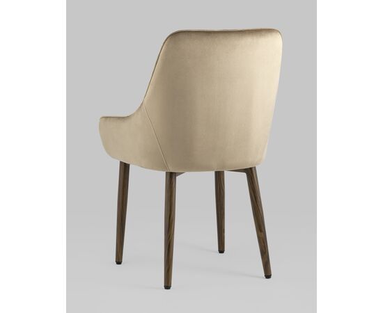 Стул Диана велюр бежевый 4 шт, изображение 6 | Интернет магазин мебели и декора LifeDekor