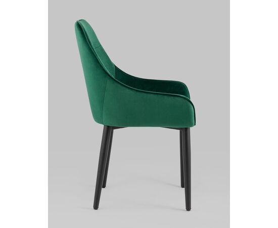 Стул Диана велюр изумрудный 4 шт, изображение 4 | Интернет магазин мебели и декора LifeDekor
