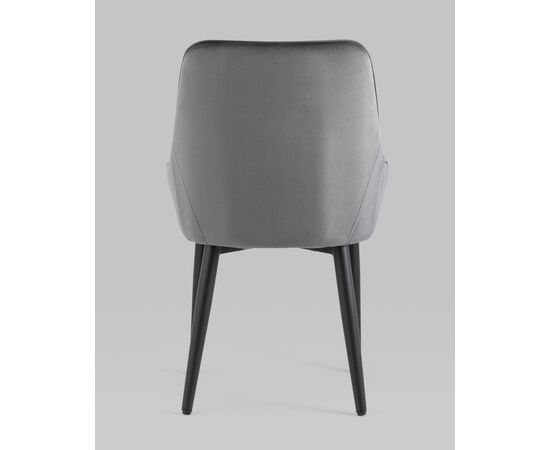 Стул Диана велюр серый 4 шт, изображение 5 | Интернет магазин мебели и декора LifeDekor