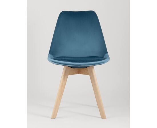 Стул FRANKFURT велюр синий 4 шт., изображение 3 | Интернет магазин мебели и декора LifeDekor