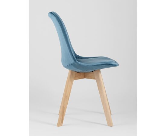 Стул FRANKFURT велюр синий 4 шт., изображение 4 | Интернет магазин мебели и декора LifeDekor