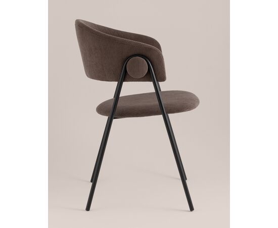 Стул Колин NEW вельвет коричневый, изображение 4 | Интернет магазин мебели и декора LifeDekor