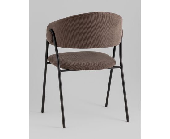 Стул Колин NEW вельвет коричневый, изображение 6 | Интернет магазин мебели и декора LifeDekor