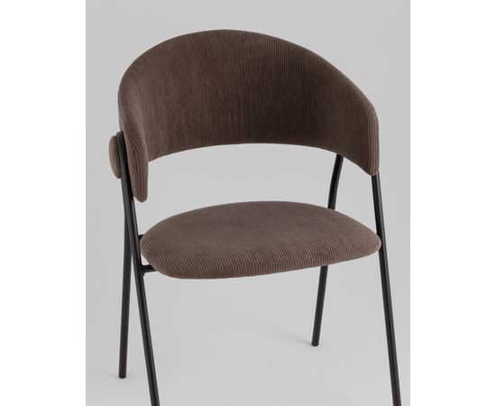 Стул Колин NEW вельвет коричневый, изображение 8 | Интернет магазин мебели и декора LifeDekor