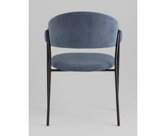 Стул Колин NEW вельвет пыльно-синий, изображение 5 | Интернет магазин мебели и декора LifeDekor