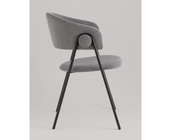 Стул Колин NEW вельвет серый, изображение 4 | Интернет магазин мебели и декора LifeDekor