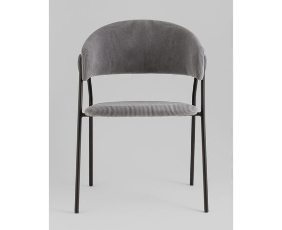 Стул Колин NEW вельвет серый, изображение 3 | Интернет магазин мебели и декора LifeDekor