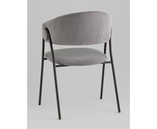 Стул Колин NEW вельвет серый, изображение 6 | Интернет магазин мебели и декора LifeDekor