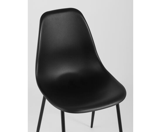 Стул KON черный 4 шт., изображение 8 | Интернет магазин мебели и декора LifeDekor