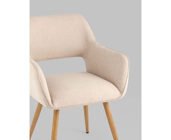 Стул Кромвель II бежевый 2 шт, изображение 8 | Интернет магазин мебели и декора LifeDekor