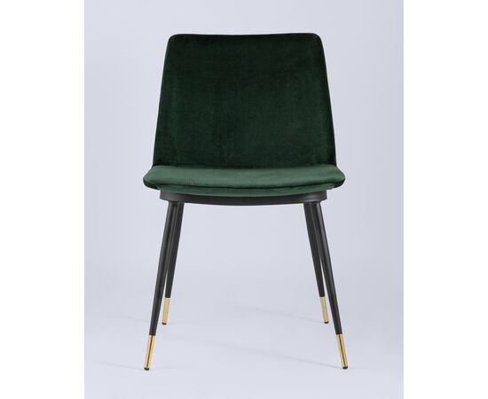 Стул Мелисса велюр зеленый 2 шт, изображение 3 | Интернет магазин мебели и декора LifeDekor