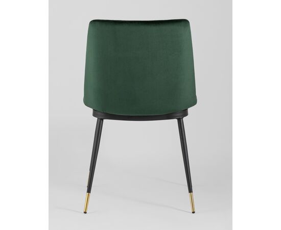 Стул Мелисса велюр зеленый 2 шт, изображение 5 | Интернет магазин мебели и декора LifeDekor