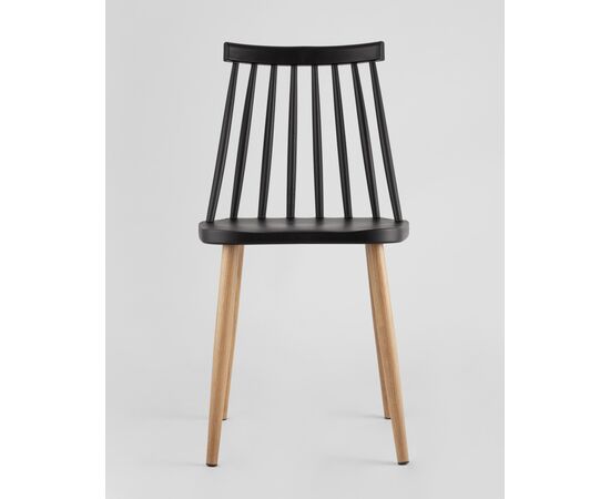 Стул Морган пластиковый черный 4 шт, изображение 3 | Интернет магазин мебели и декора LifeDekor