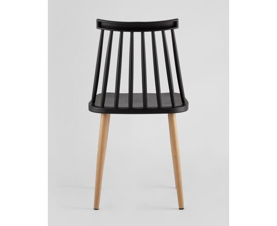 Стул Морган пластиковый черный 4 шт, изображение 5 | Интернет магазин мебели и декора LifeDekor