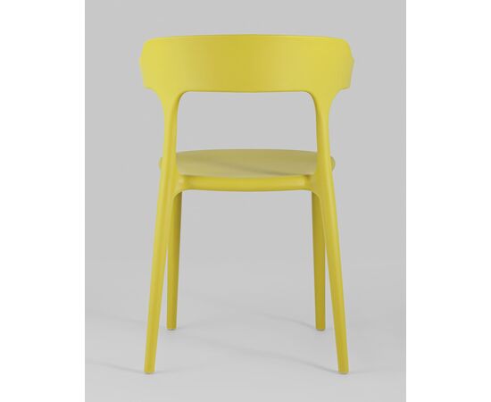 Стул Neo пластик горчичный 4 шт., изображение 5 | Интернет магазин мебели и декора LifeDekor