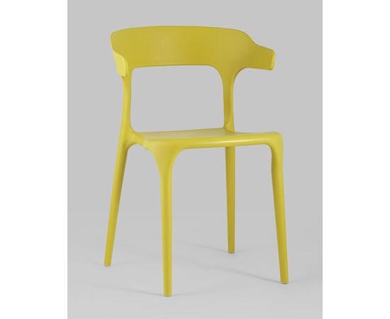 Стул Neo пластик горчичный 4 шт., изображение 2 | Интернет магазин мебели и декора LifeDekor