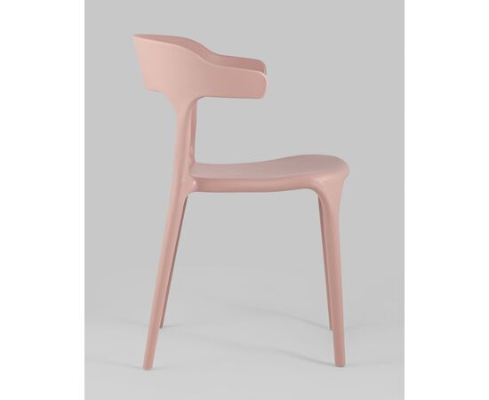 Стул Neo пластик пыльно-розовый 4 шт., изображение 4 | Интернет магазин мебели и декора LifeDekor