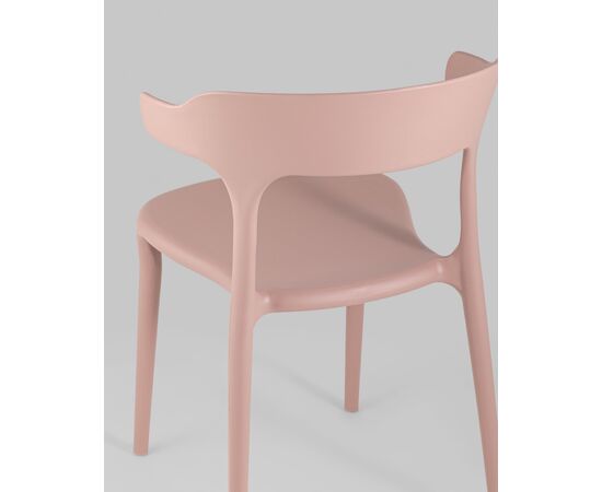 Стул Neo пластик пыльно-розовый 4 шт., изображение 7 | Интернет магазин мебели и декора LifeDekor