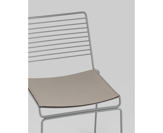 Стул обеденный Danny серый с подушкой, изображение 8 | Интернет магазин мебели и декора LifeDekor