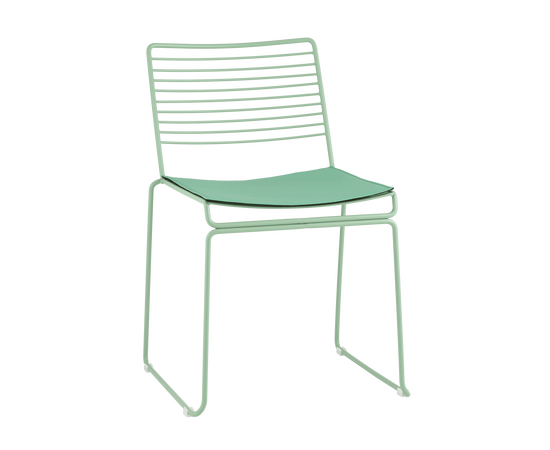 Стул обеденный Danny зеленый с подушкой | Интернет магазин мебели и декора LifeDekor
