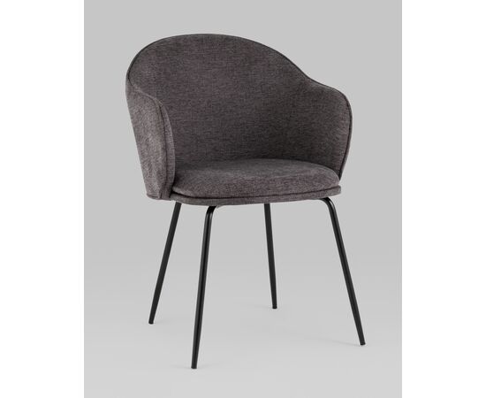 Стул обеденный Echo темно-серый, изображение 2 | Интернет магазин мебели и декора LifeDekor