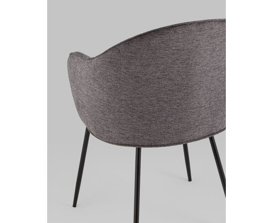 Стул обеденный Echo темно-серый, изображение 9 | Интернет магазин мебели и декора LifeDekor